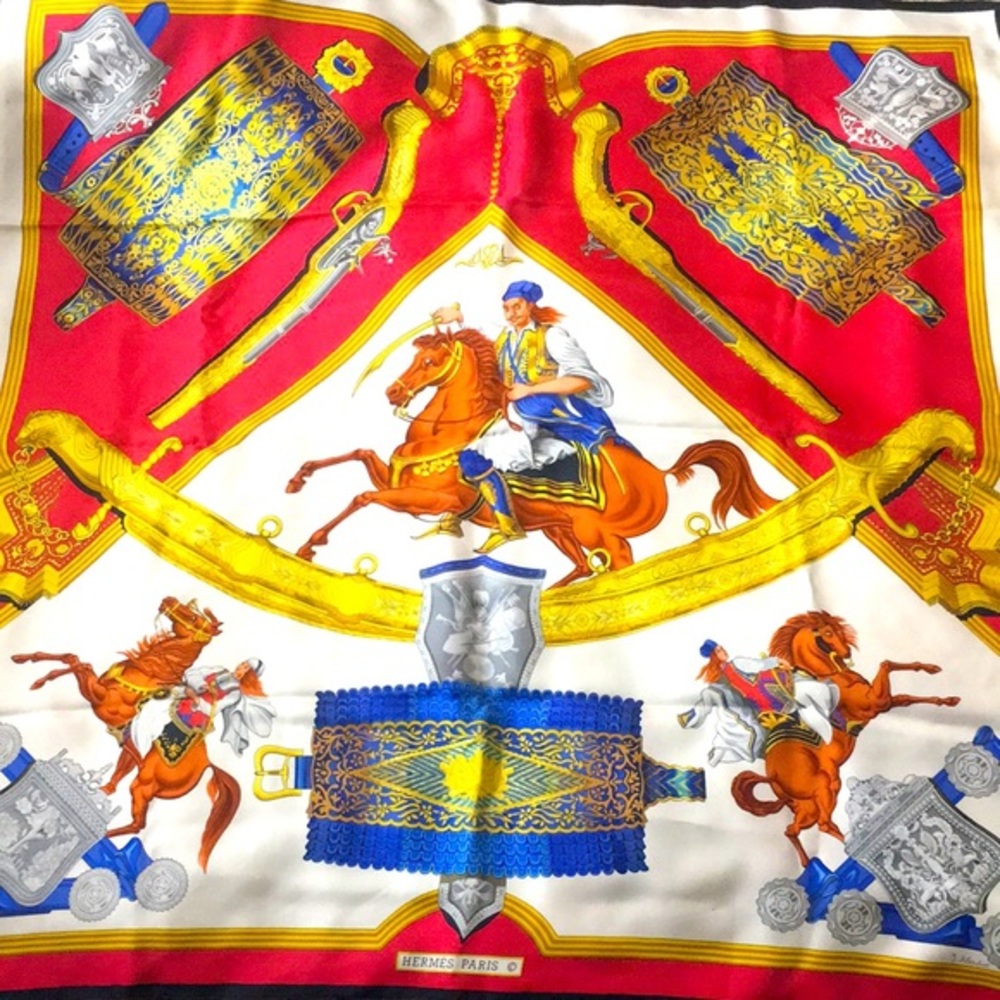 AUTHENTIC Hermes Silk Scarf